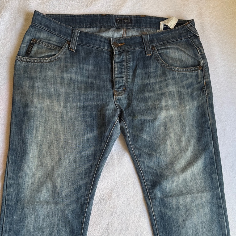 Armani Jeans acid wash